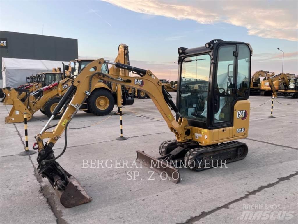 CAT 301.8 Kāpurķēžu ekskavatori