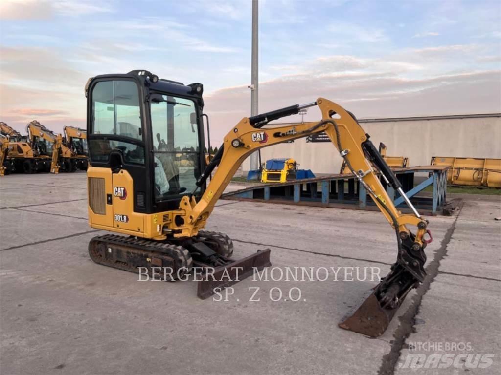 CAT 301.8 Kāpurķēžu ekskavatori
