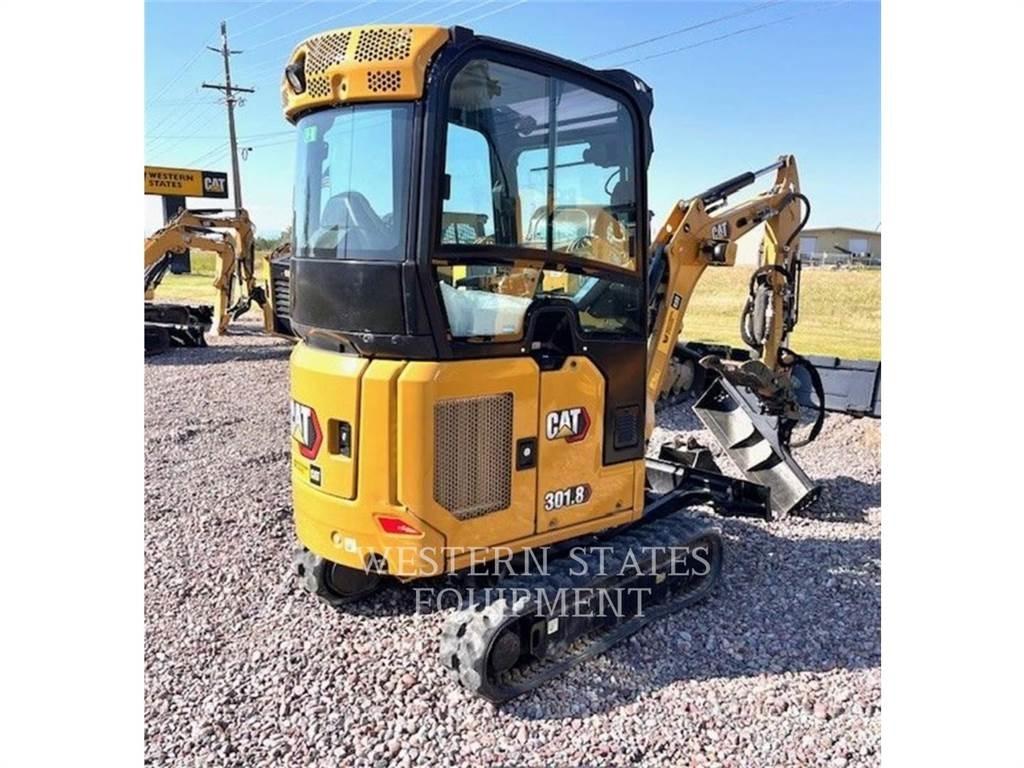 CAT 301.8 Kāpurķēžu ekskavatori