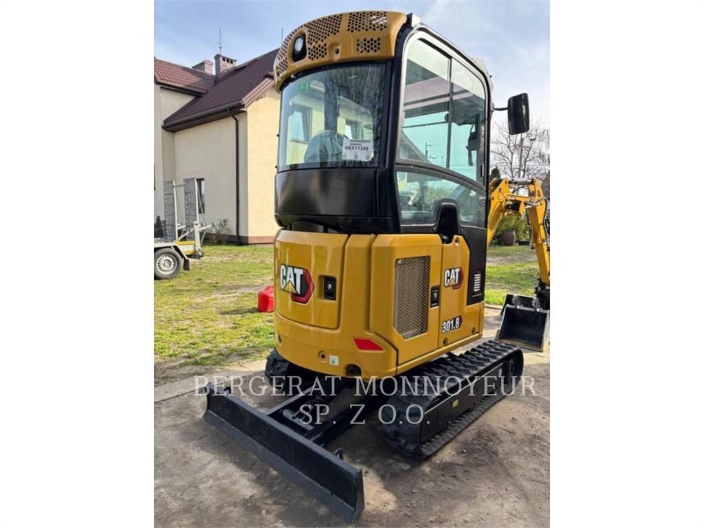 CAT 301.8 Kāpurķēžu ekskavatori