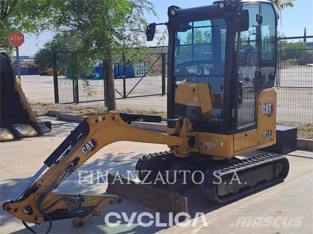 CAT 301.8 Kāpurķēžu ekskavatori