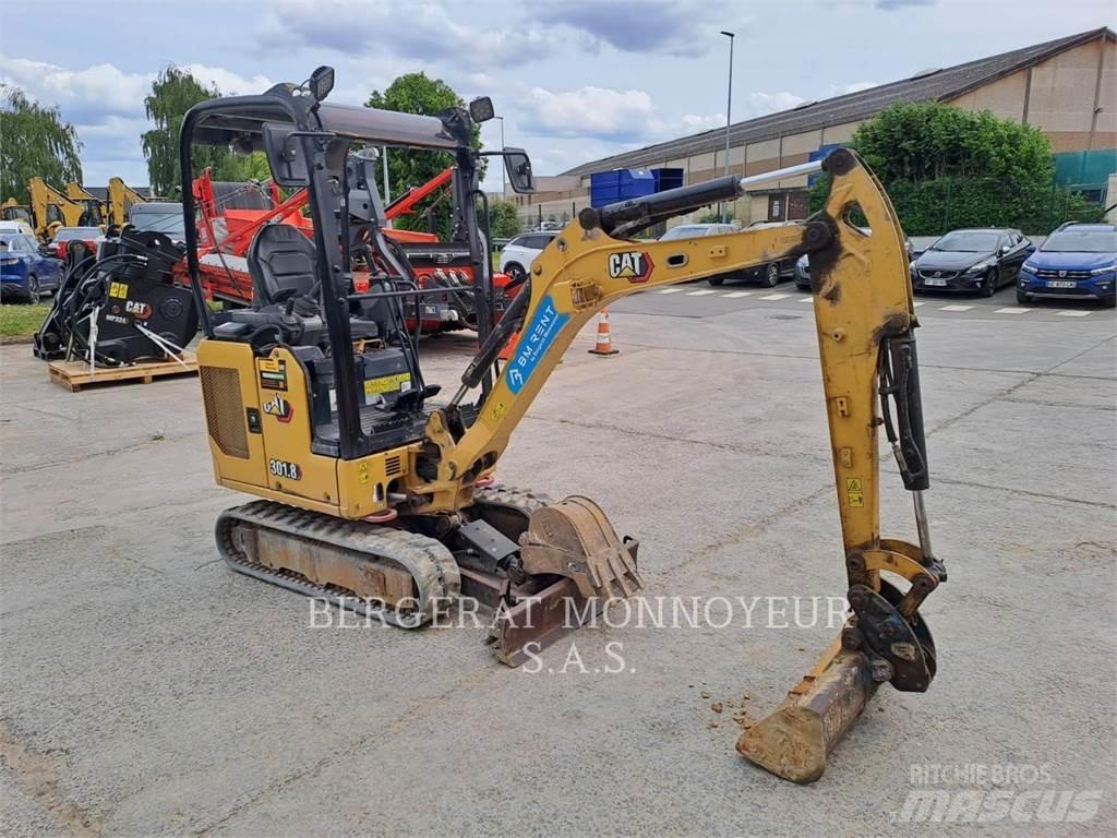 CAT 301.8 Kāpurķēžu ekskavatori