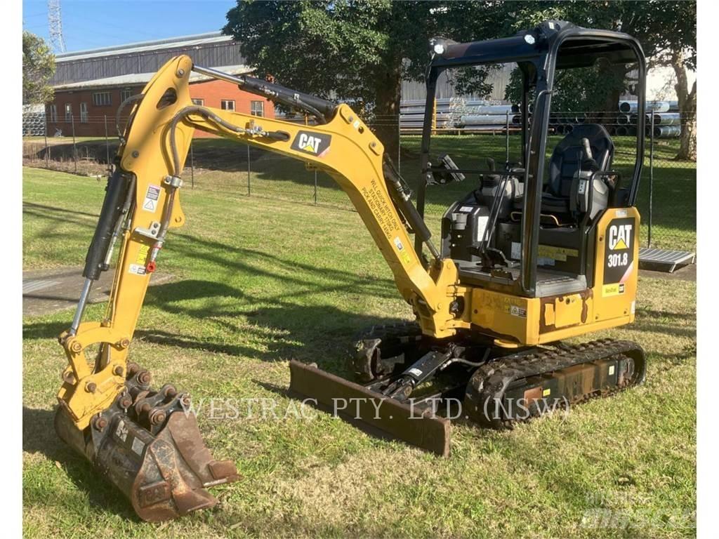 CAT 301.8 Kāpurķēžu ekskavatori