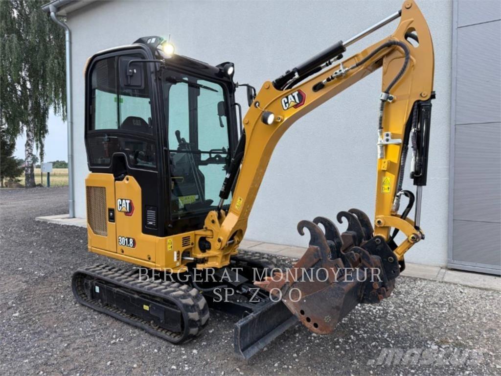 CAT 301.8 Kāpurķēžu ekskavatori