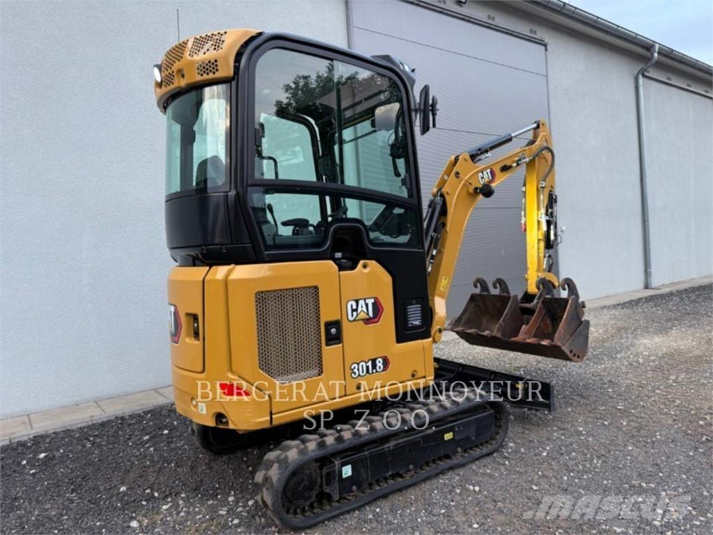 CAT 301.8 Kāpurķēžu ekskavatori