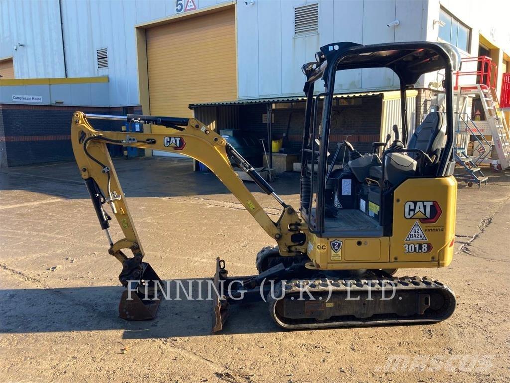 CAT 301.8 Kāpurķēžu ekskavatori