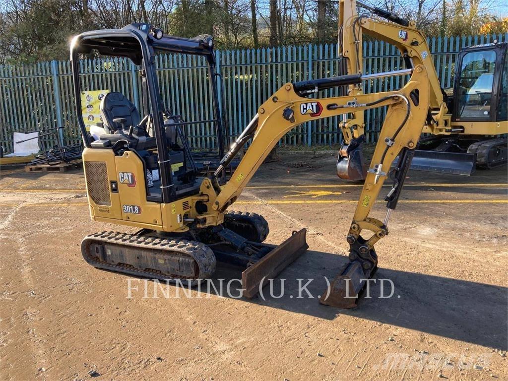 CAT 301.8 Kāpurķēžu ekskavatori