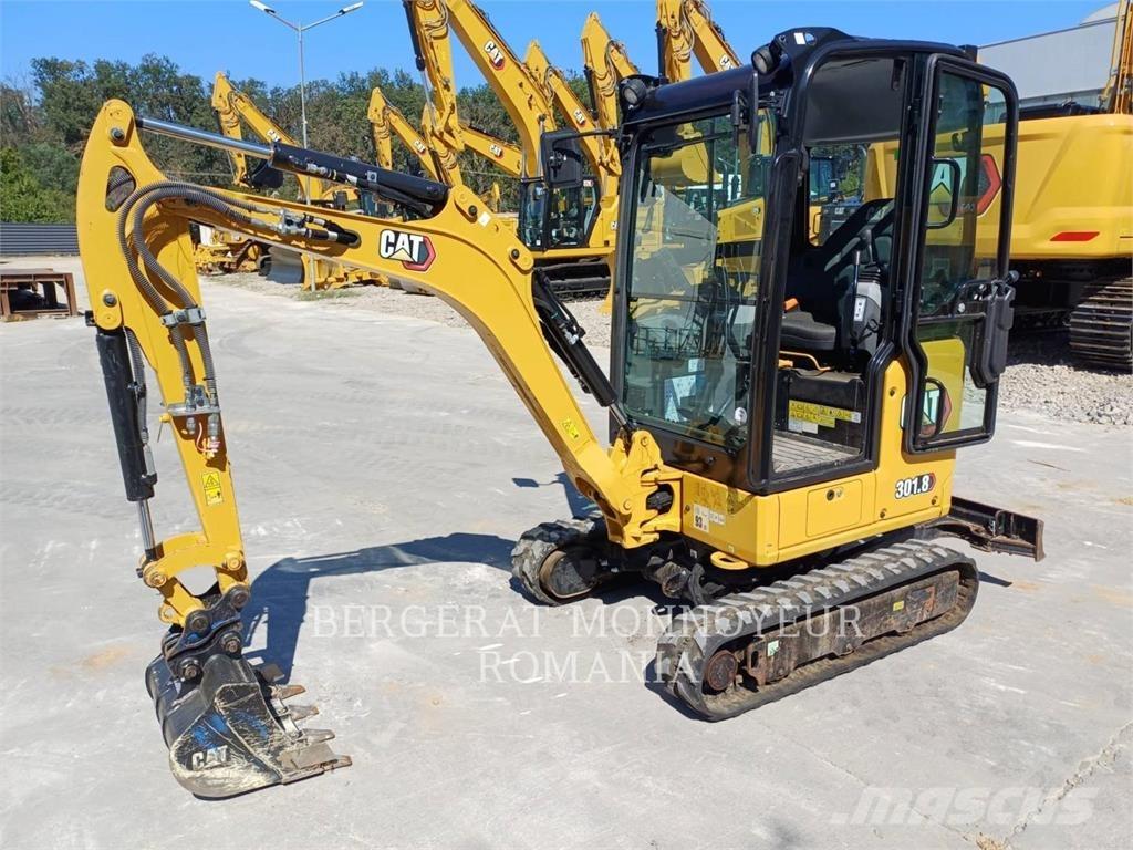 CAT 301.8-05 Kāpurķēžu ekskavatori