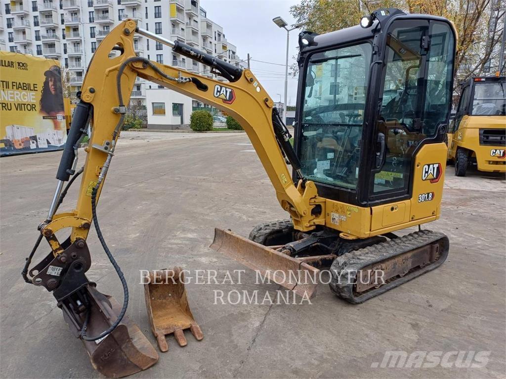 CAT 301.8-05 Kāpurķēžu ekskavatori