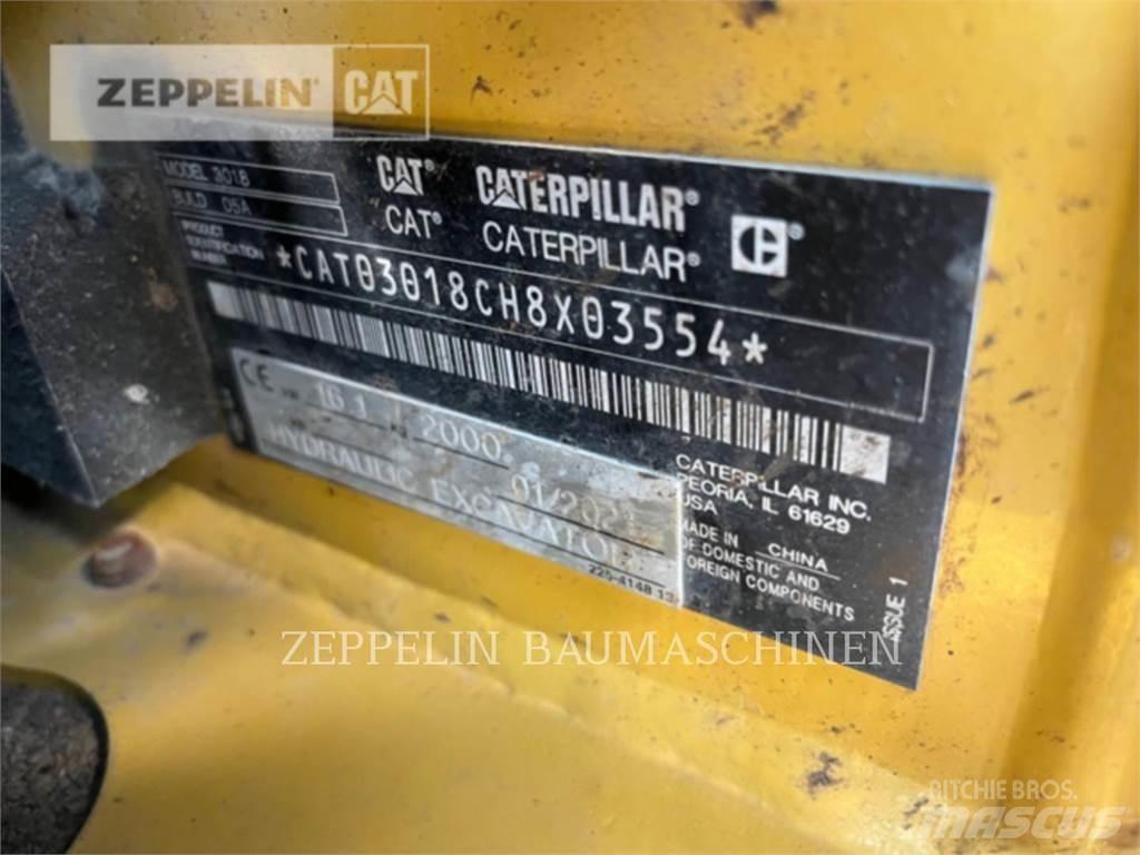 CAT 301.8-05A Kāpurķēžu ekskavatori