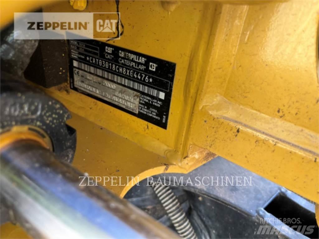 CAT 301.8-05A Kāpurķēžu ekskavatori