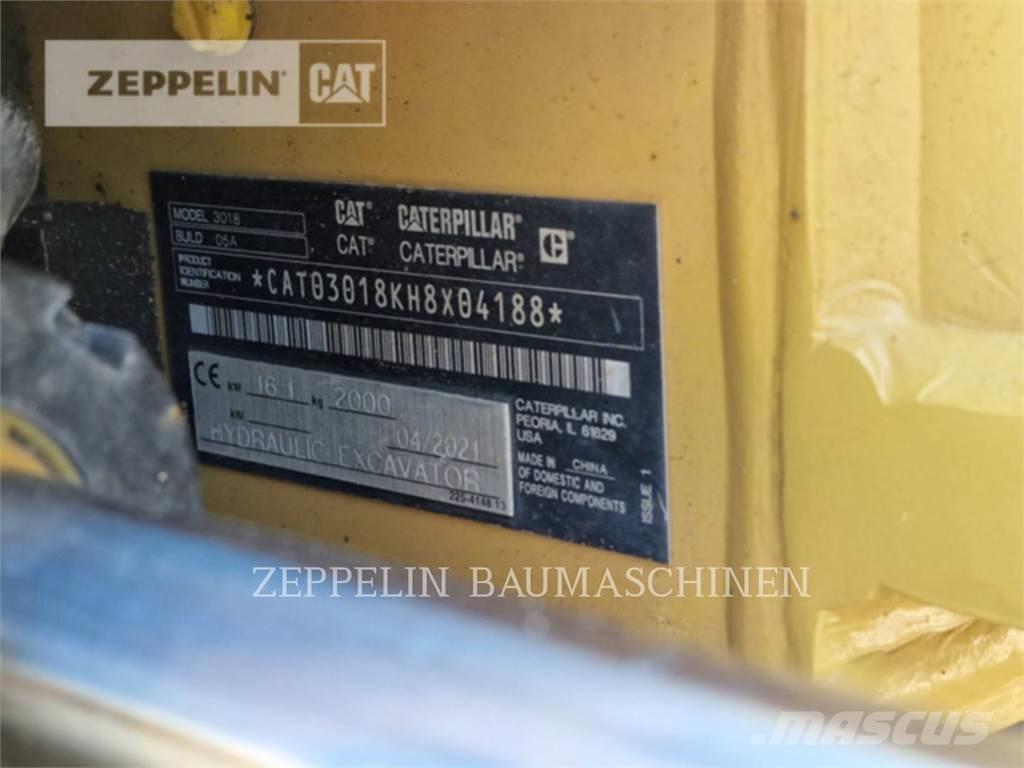 CAT 301.8-05A Kāpurķēžu ekskavatori