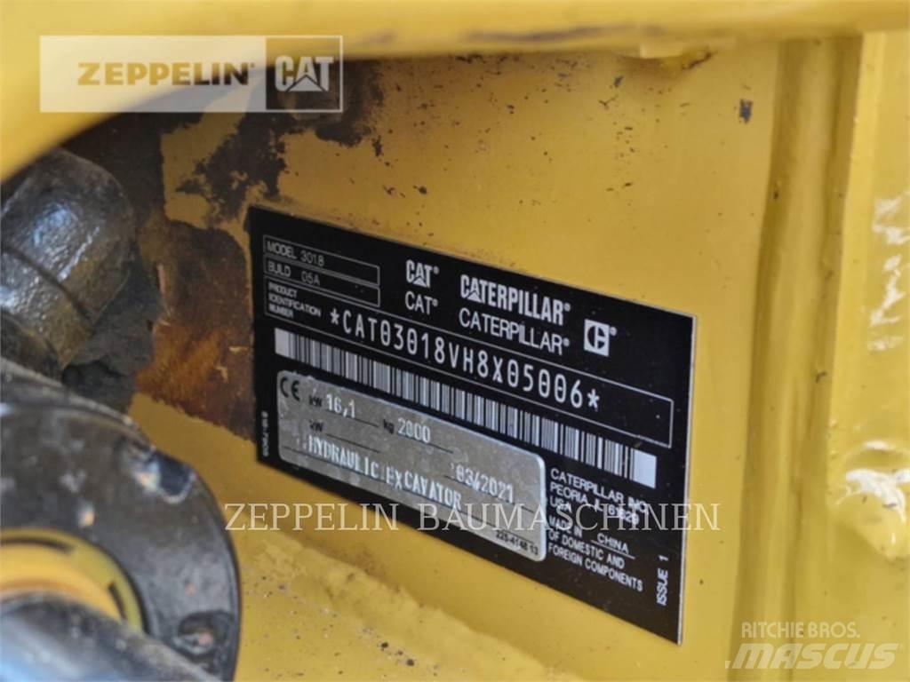 CAT 301.8-05A Kāpurķēžu ekskavatori
