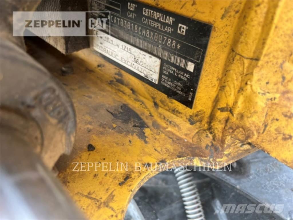 CAT 301.8-05A Kāpurķēžu ekskavatori