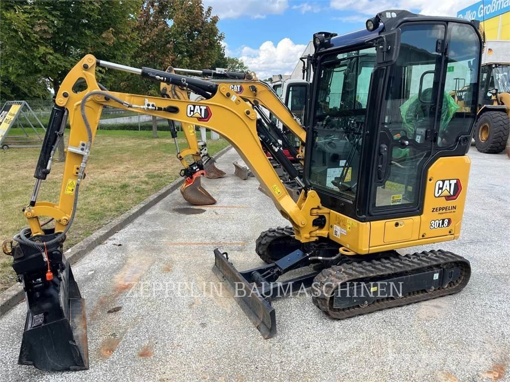 CAT 301.8-05A Kāpurķēžu ekskavatori