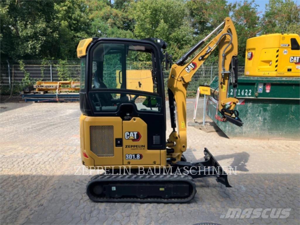CAT 301.8-05A Kāpurķēžu ekskavatori