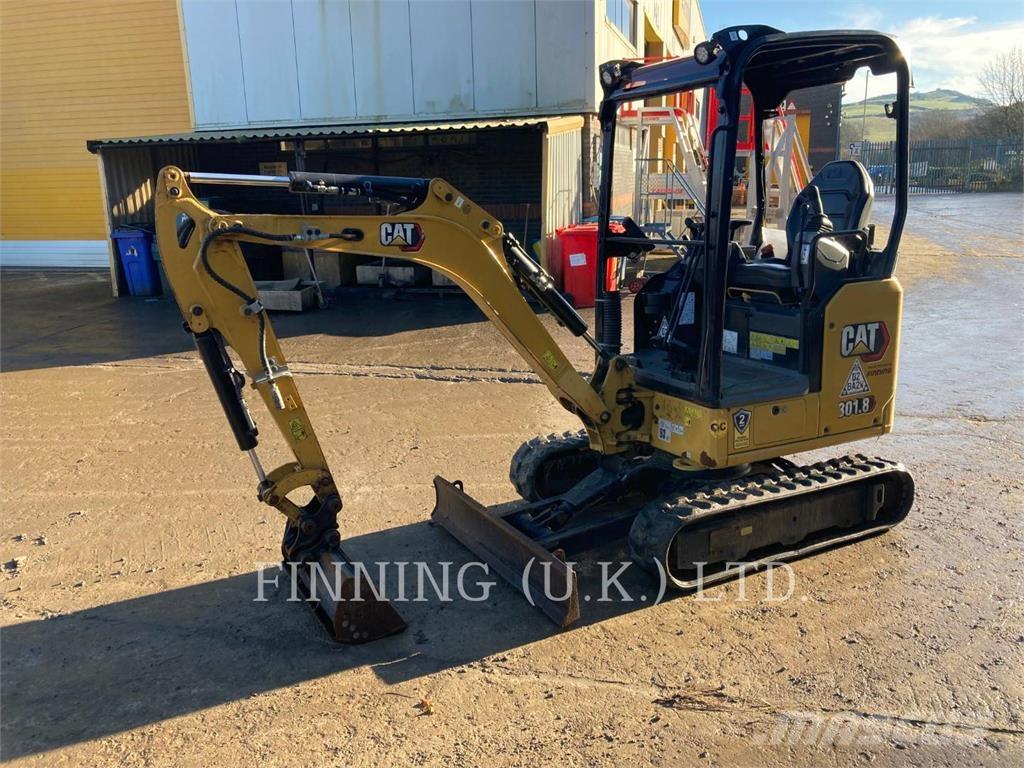 CAT 301.8-05A Kāpurķēžu ekskavatori