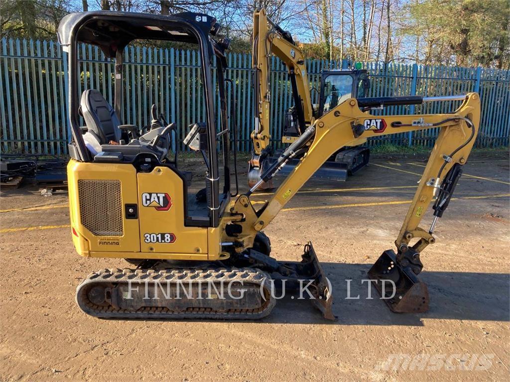 CAT 301.8-05A Kāpurķēžu ekskavatori
