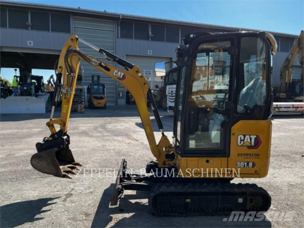 CAT 301.8-05A Kāpurķēžu ekskavatori