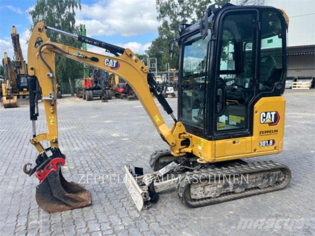 CAT 301.8-05A Kāpurķēžu ekskavatori