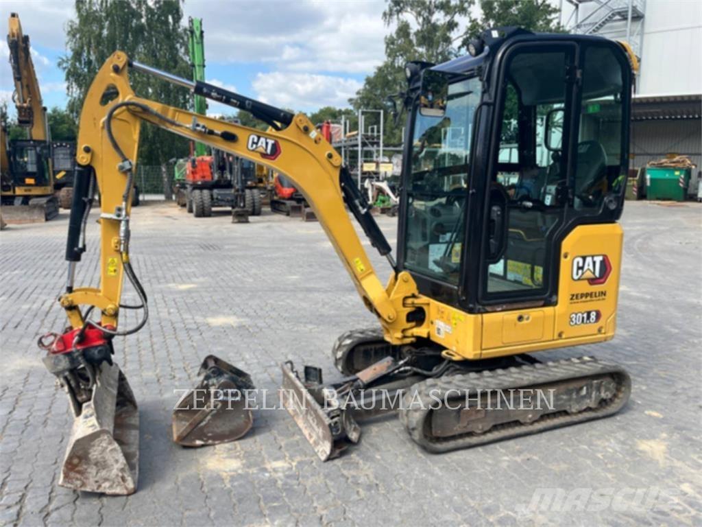 CAT 301.8-05A Kāpurķēžu ekskavatori