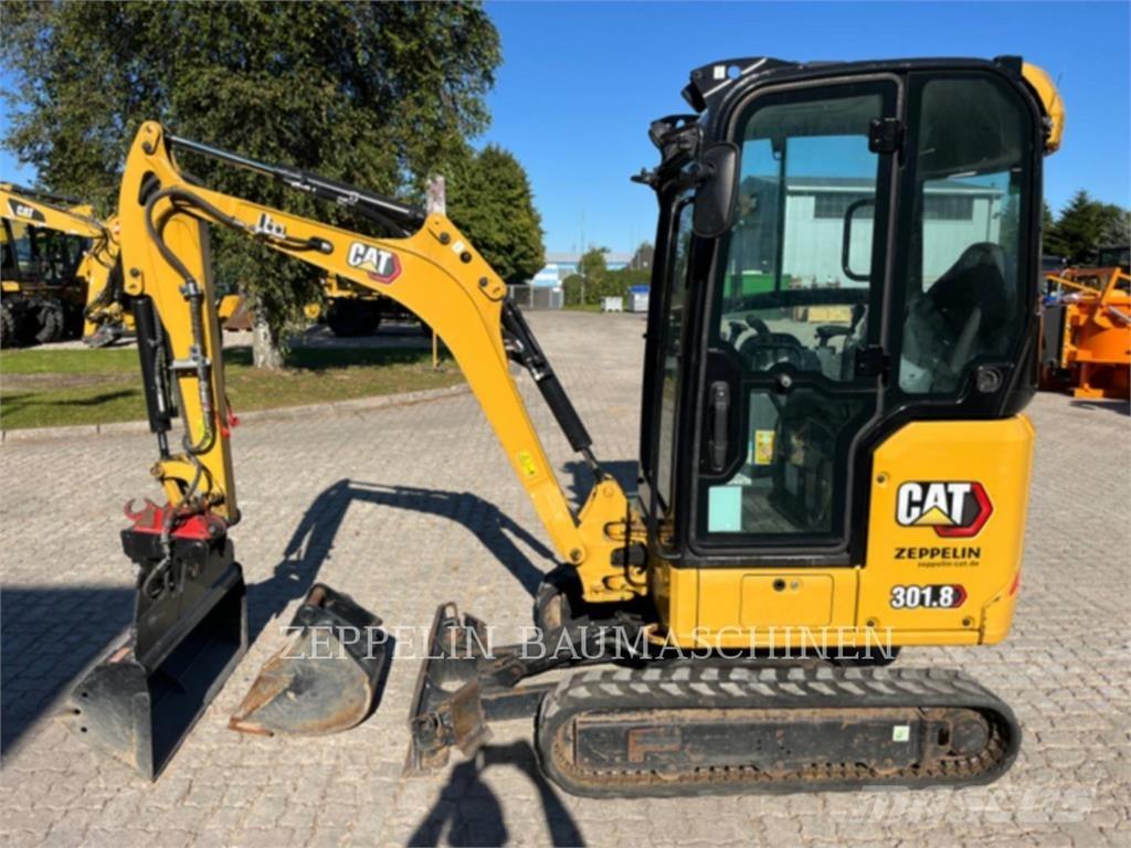 CAT 301.8-05A Kāpurķēžu ekskavatori