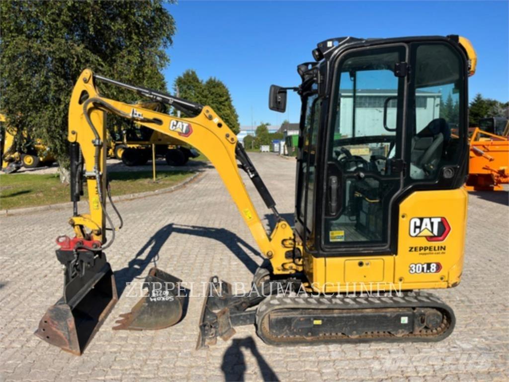 CAT 301.8-05A Kāpurķēžu ekskavatori
