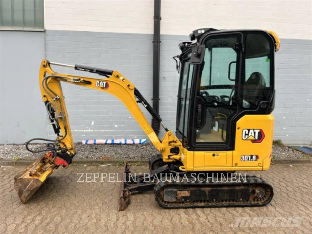 CAT 301.8-05A Kāpurķēžu ekskavatori