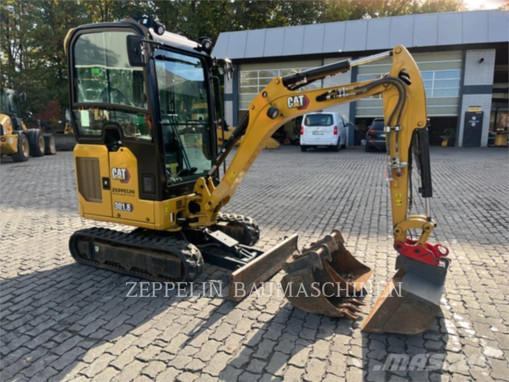 CAT 301.8-05A Kāpurķēžu ekskavatori