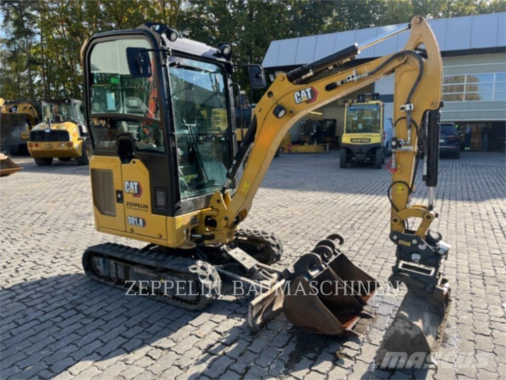 CAT 301.8-05A Kāpurķēžu ekskavatori