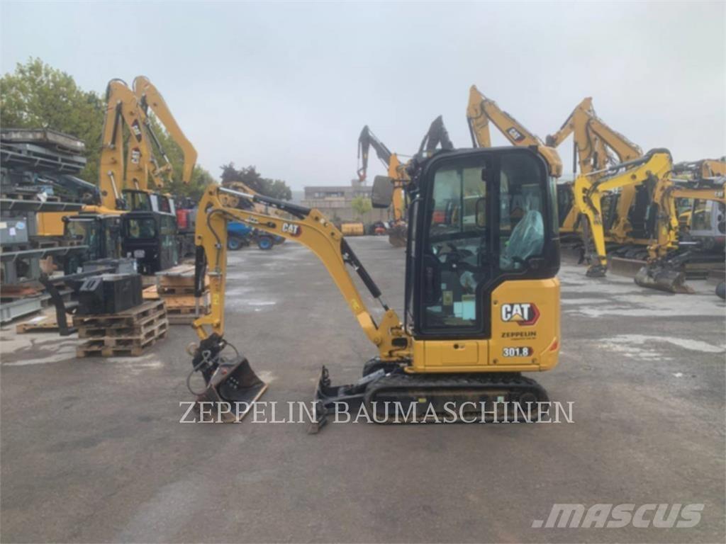 CAT 301.8-05A Kāpurķēžu ekskavatori
