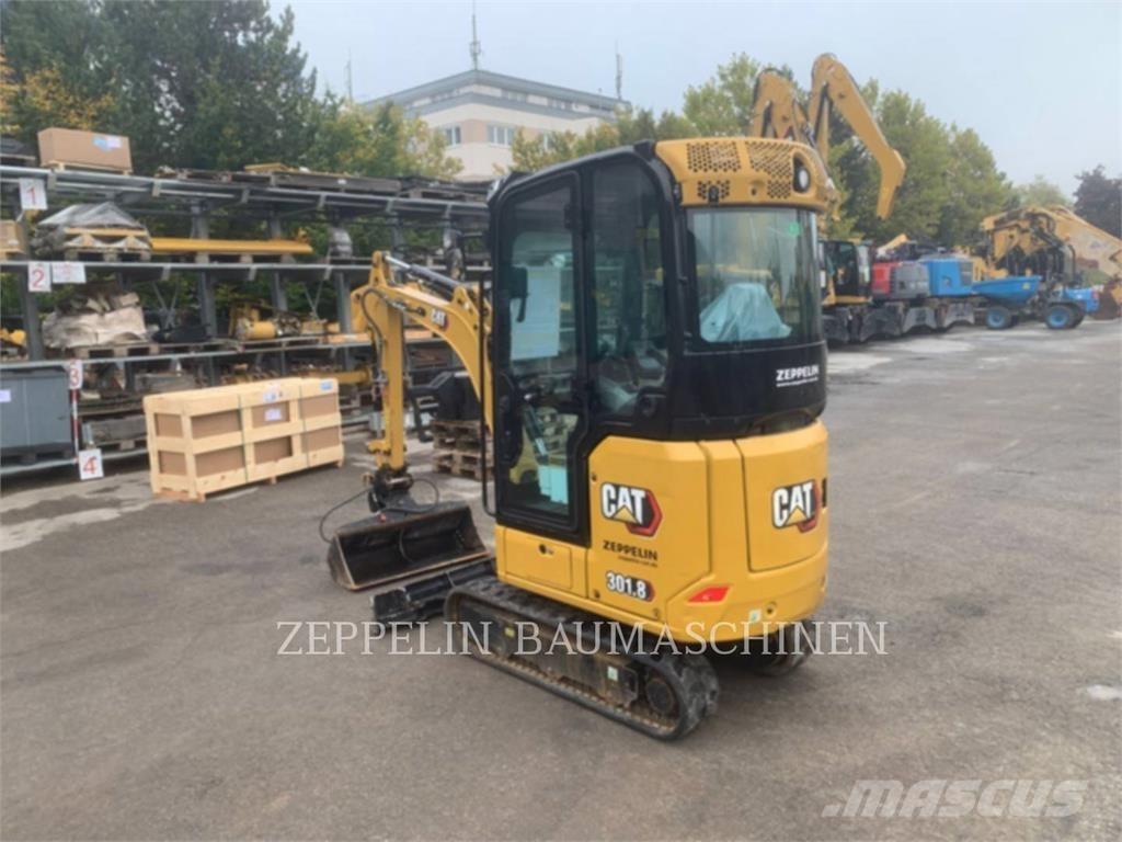 CAT 301.8-05A Kāpurķēžu ekskavatori