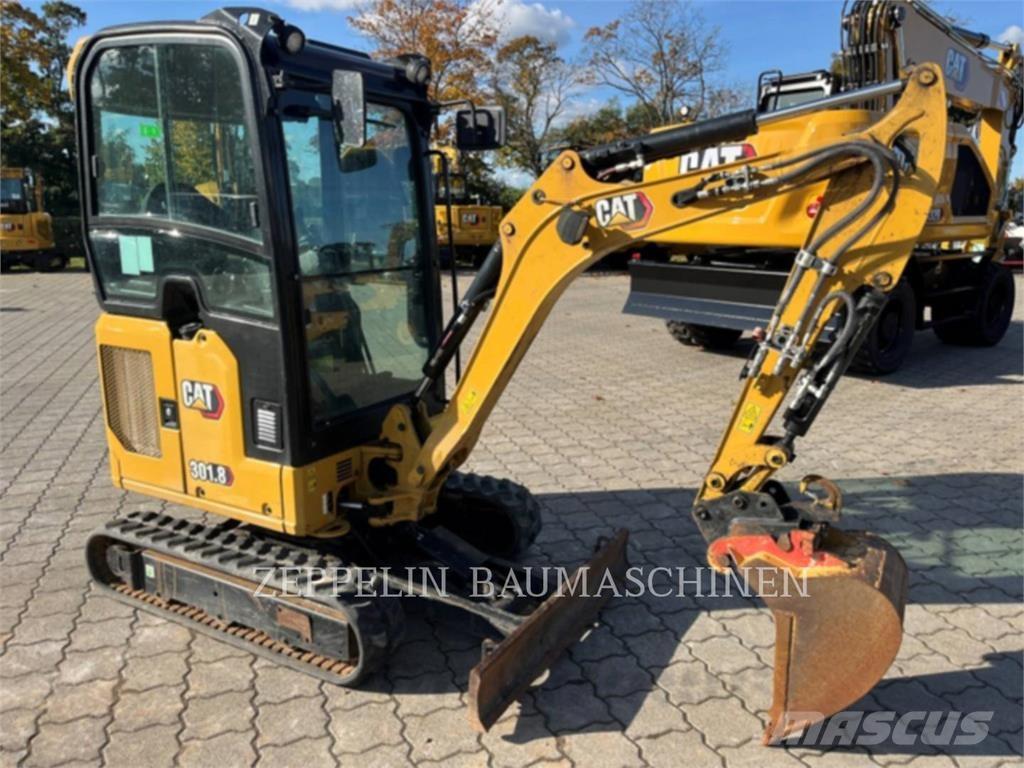 CAT 301.8-05A Kāpurķēžu ekskavatori