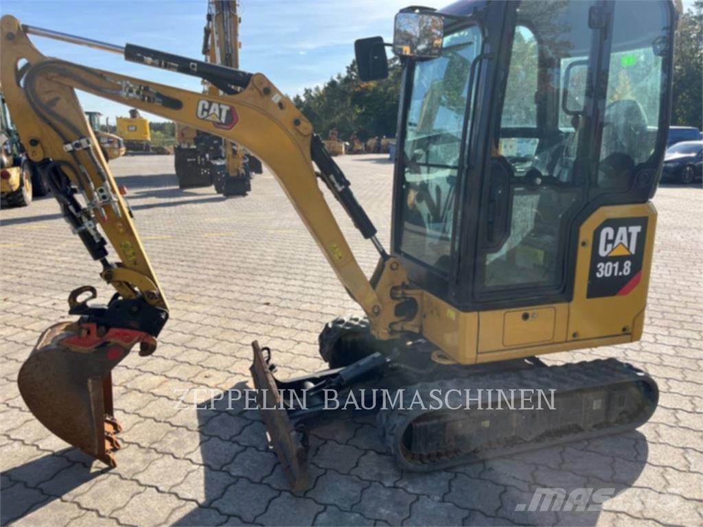 CAT 301.8-05A Kāpurķēžu ekskavatori