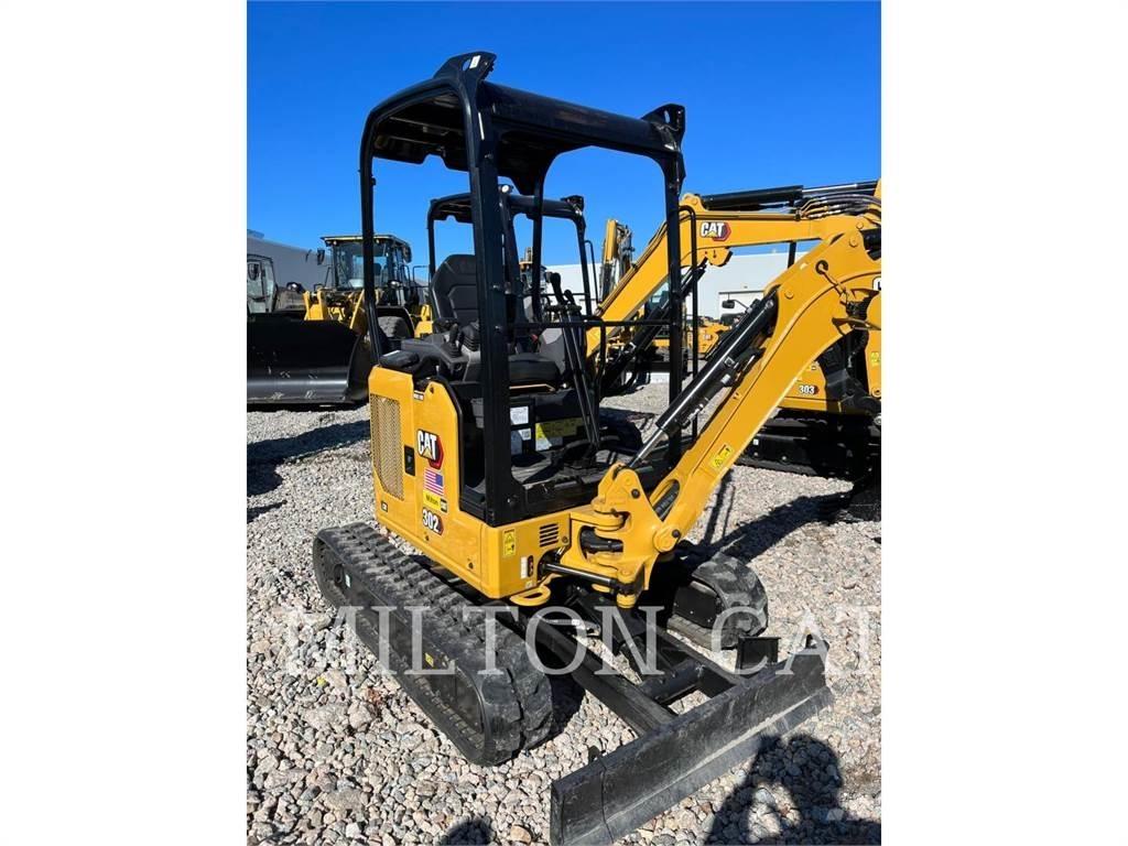 CAT 302 Kāpurķēžu ekskavatori