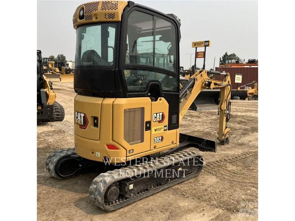CAT 302 Kāpurķēžu ekskavatori