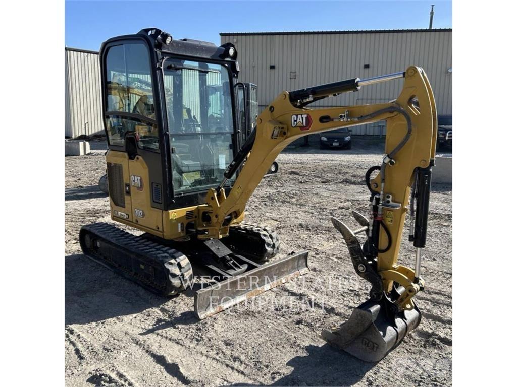 CAT 302 Kāpurķēžu ekskavatori