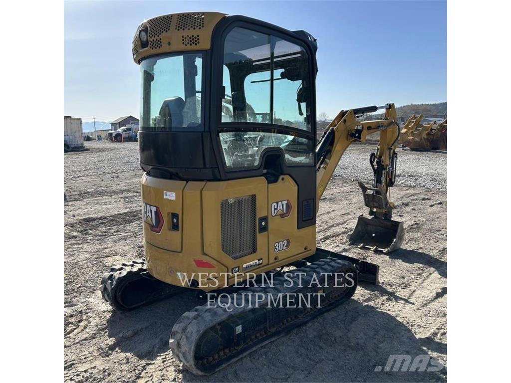 CAT 302 Kāpurķēžu ekskavatori