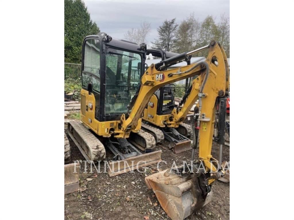 CAT 302-05 Kāpurķēžu ekskavatori