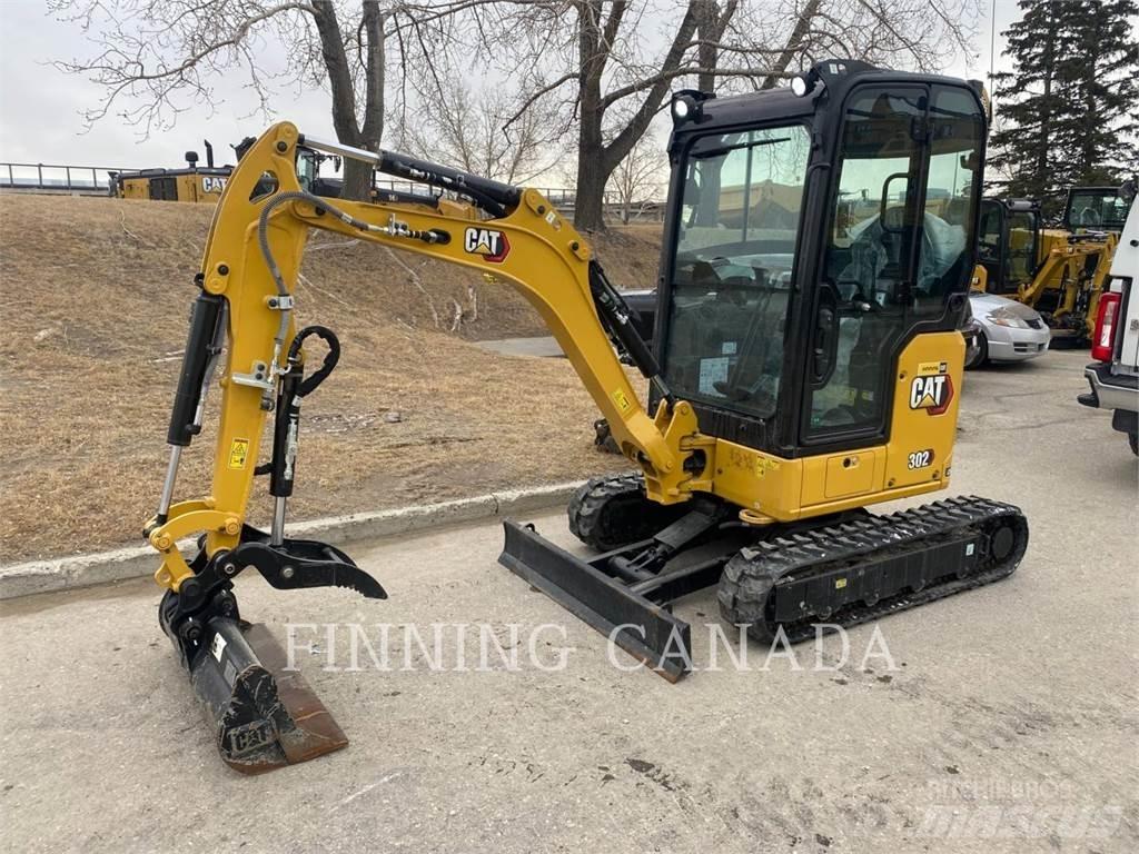 CAT 302-05 Kāpurķēžu ekskavatori