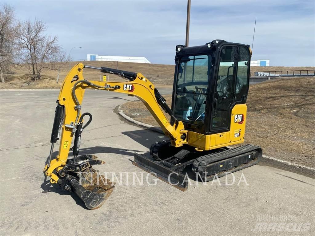 CAT 302-05 Kāpurķēžu ekskavatori