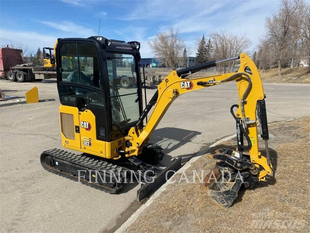 CAT 302-05 Kāpurķēžu ekskavatori