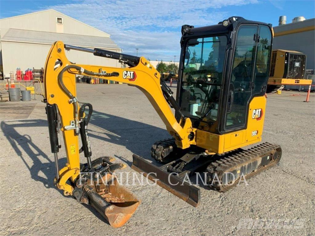 CAT 302-05 Kāpurķēžu ekskavatori