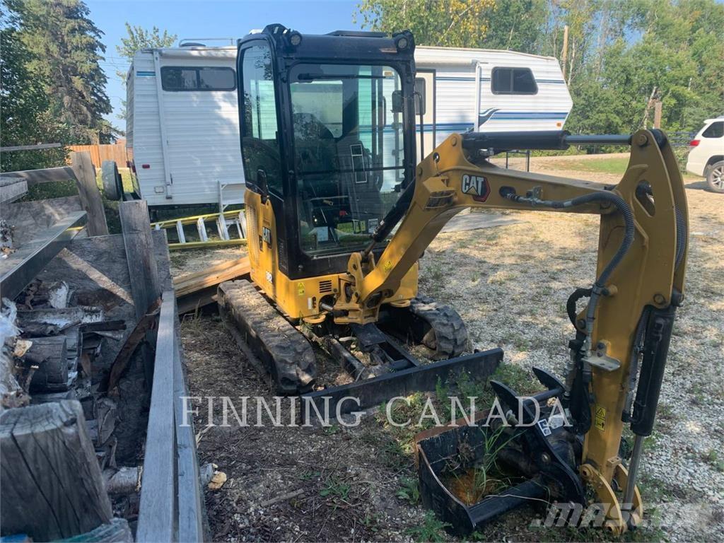 CAT 302-05 Kāpurķēžu ekskavatori