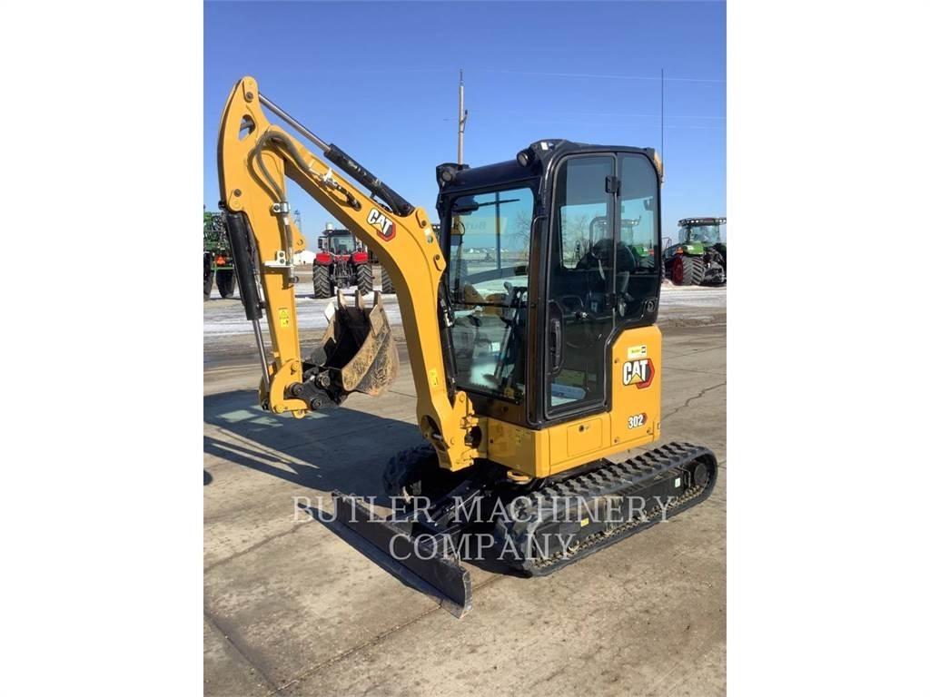 CAT 302-05A CR Kāpurķēžu ekskavatori
