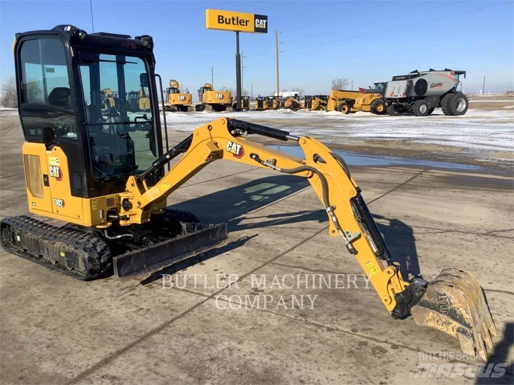CAT 302-05A CR Kāpurķēžu ekskavatori