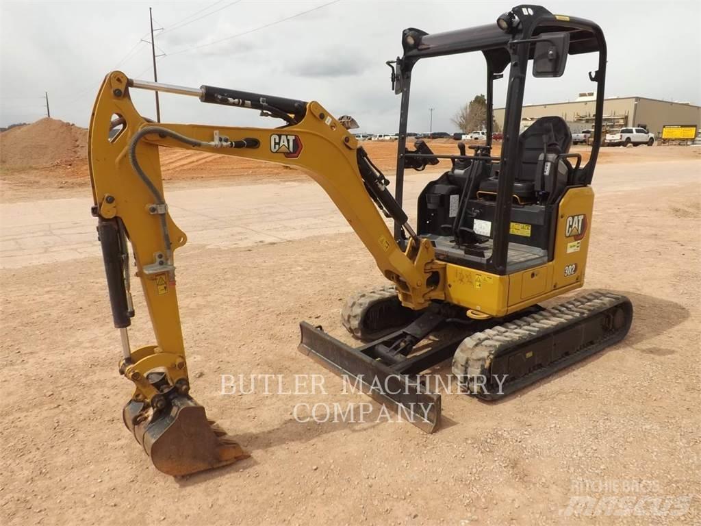 CAT 302-05A CR Kāpurķēžu ekskavatori