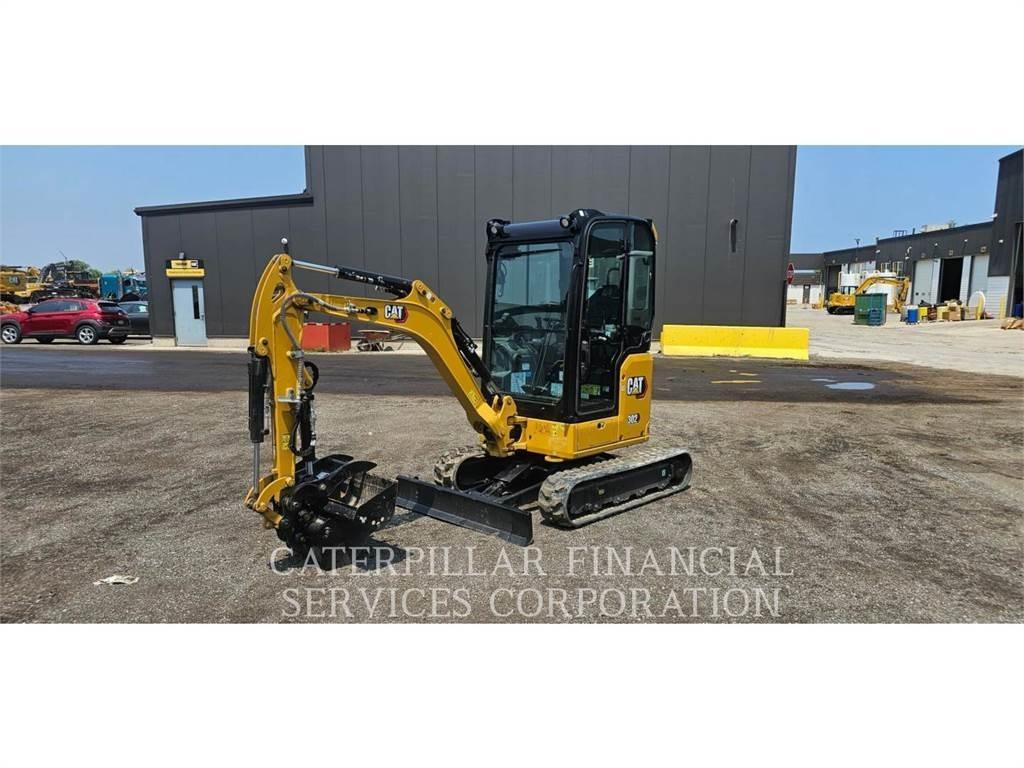 CAT 302 05A CR Kāpurķēžu ekskavatori
