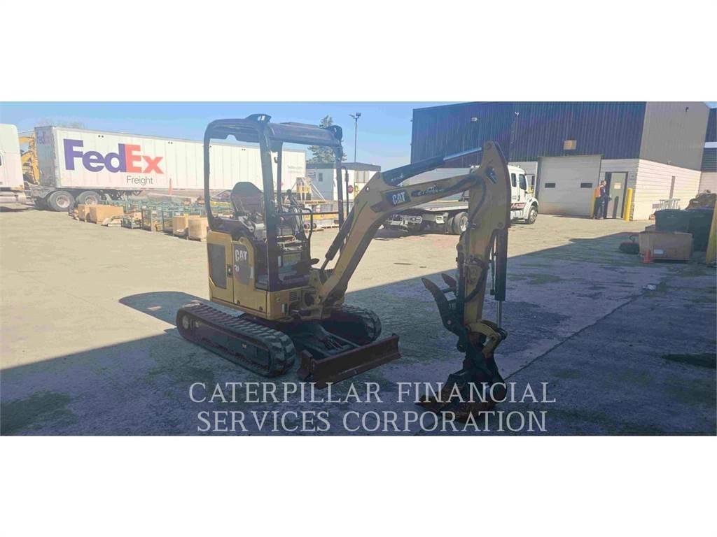 CAT 302 05A CR Kāpurķēžu ekskavatori