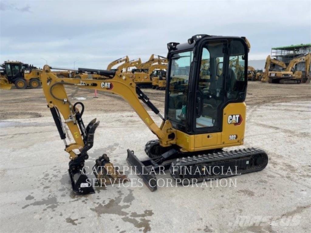 CAT 302 05A CR Kāpurķēžu ekskavatori